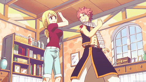Fairy Tail takes place in a town where everyone uses magic for just about everything. But the story focuses on Lucy, a girl that's set on becoming a wizard and joining the Fairy Tail guild. The character designs are intricate and memorable and the fight scenes are intense, especially in comparison to the lighthearted nature of the town and friendships formed between Lucy and Natsu, who by the way is a dragon slayer.