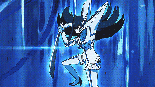Kill la Kill is SO exaggerated it's perfect. It never really lets up on intensity which is instantly engaging. And each episode maintains a perfect balance of action and comedy.