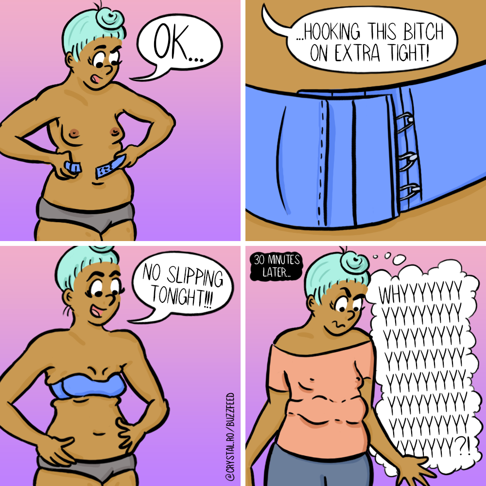 10 Struggles Of Having Small Boobs And A Big Butt!