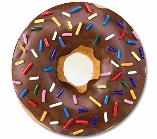 donut-shaped mouse pad