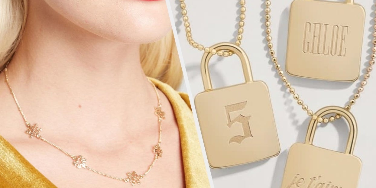 48 Delicate Necklaces You'll Never Want To Take Off