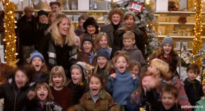 Take your daily piece of chocolate from the countdown calendars and get pumped for Christmas Day!
