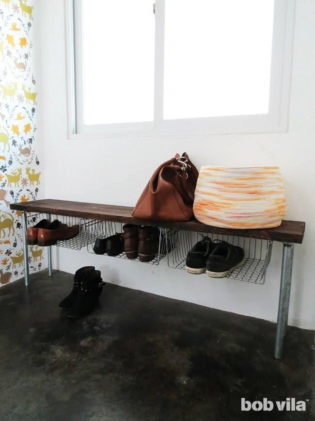 DIY Shoe Rack - 7 New Ideas - Bob Vila