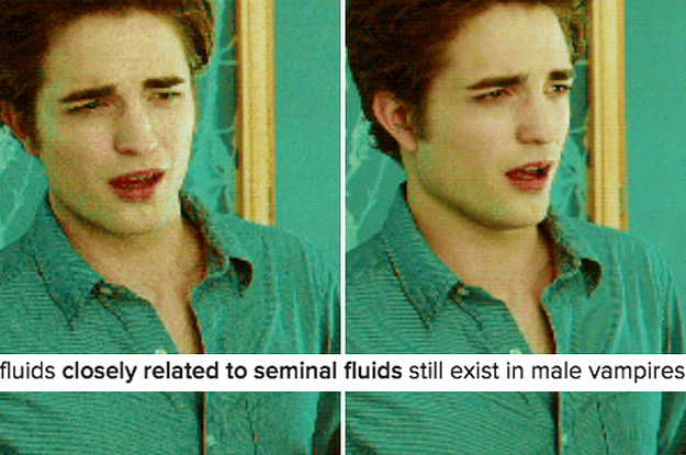If You're Wondering How Edward Got Bella Pregnant In 
