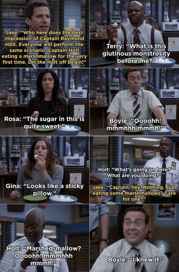 Funniest Brooklyn Nine Nine Moments And Quotes