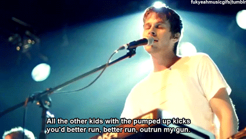What it reminds you of: Wondering how a song about a school shooter could be so damn catchy.