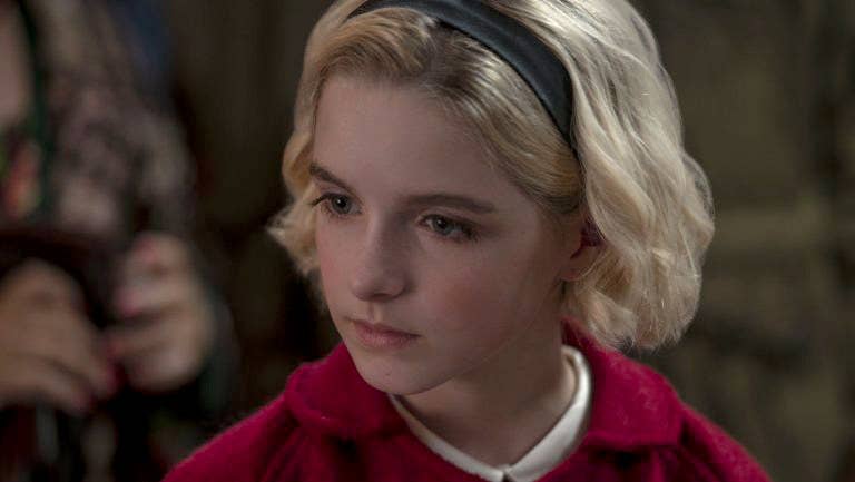 'Haunting of Hill House' Actress Cast as Young Sabrina For Netflix Christmas Special