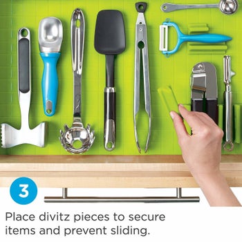 drawer with tools in the drawer