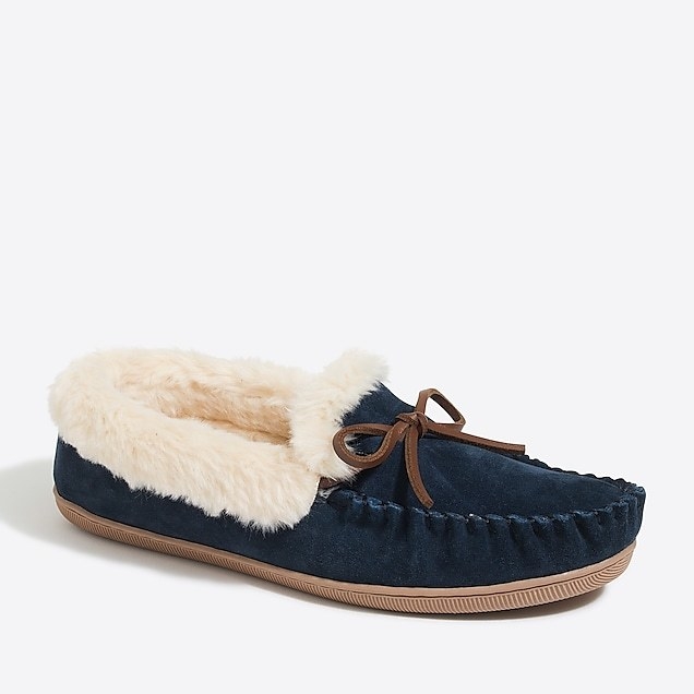 Minnetonka tracy folded trapper on sale slippers