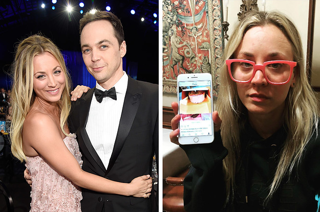 Jim Parsons Just Ruined Kaley Cuoco's Birthday Surprise In The Most Sheldon Way Possible