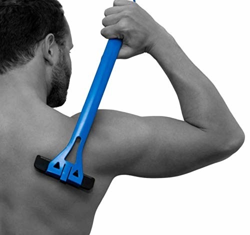 Promising review: "Not one for leaving reviews, but this item is completely awesome. I no longer have to wait for assistance to complete the task of shaving my back. Would recommend to anyone who is tired of asking for a hand." —Rolando MartinezGet it from Amazon for $12.95.