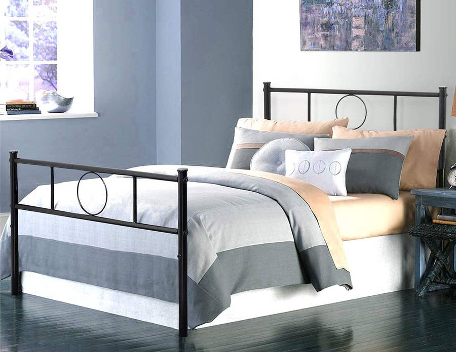 21 Bed Frames That Only Look, Queen Bed Frame With Headboard Black Friday