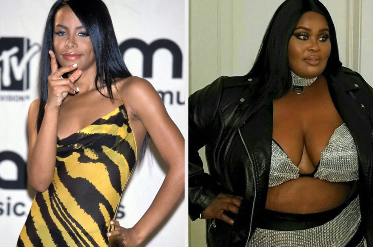 This Plus-Size Model Responded To Trolls Who Tried To Body-Shame Her  Aaliyah Costume
