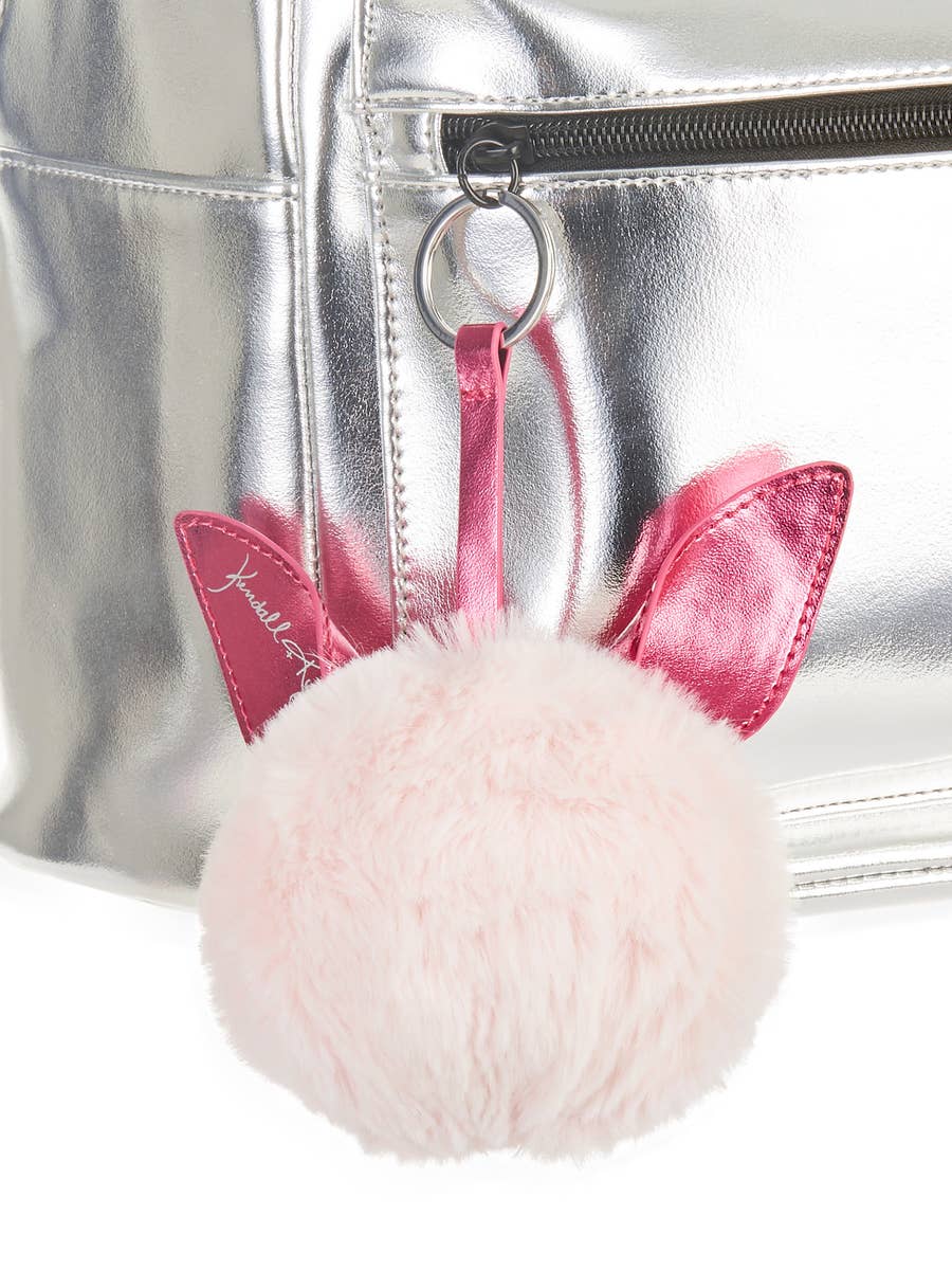Kendall + Kylie Starboy Faux Fur Bag Charm