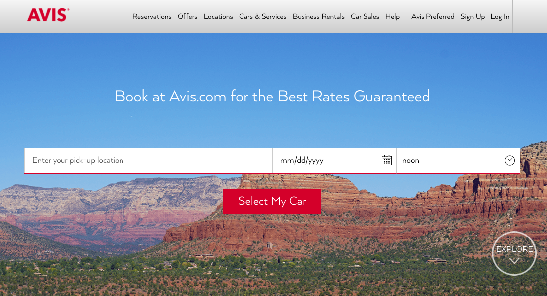And if you order your rental through Amazon Alexa? You get 20% (!!!!) back in an Amazon gift card — all you have to do is login with your Amazon account. PLUS! You can download the Avis app for easy access to all your rental info. Need to make a reservation? Sure! Need to modify or cancel a reservation? Sure! Need to choose your car at pick-up, find the nearest gas station, or change your plan? SURE SURE SURE, all thanks to the handy Avis app. Check out all the great deals at Avis.