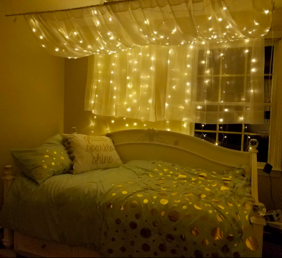 This String Light Curtain Is Perfect For Weddings, Parties, And Any ...