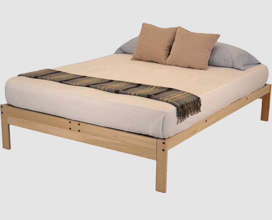 21 Bed Frames That Only Look, How To Convert Queen Bed Frame Full