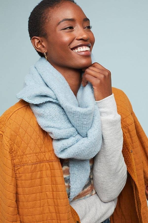 The Chunkiest Scarves To Keep You Warm All Winter