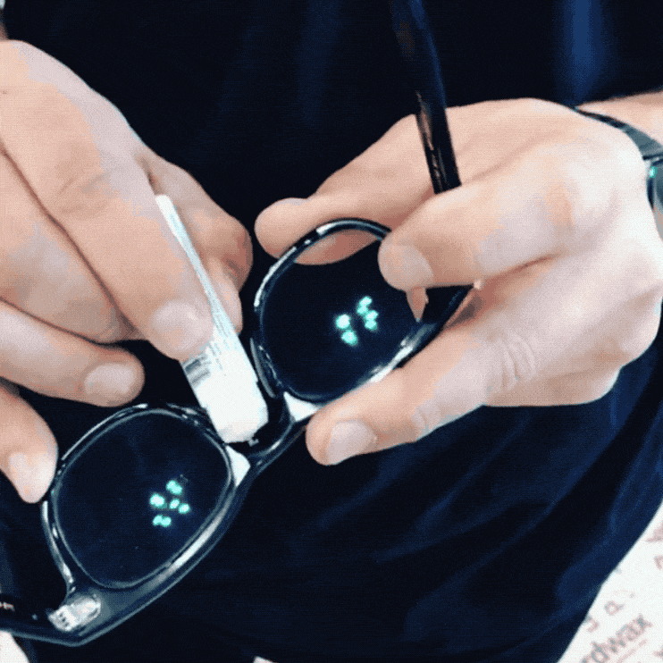 Helps to wipe off surface oils from glasses. It can last one hour to all day depending on how much you apply, and a single tube of Nerdwax can last for about six to eight months.Promising review: "MUST DO TIP: There are a lot of complaints about the wax not sticking or going on. You MUST remove all traces of oil from the glasses first. The best way to do this is to use the pre-moistened glasses wipes that you can get from pretty much anywhere. If you don't have those, use water and a dry paper towel. If there is even a small trace of oil, the wax won't go on.Once the glasses are prepped and cleaned, the wax goes on perfectly, with little effort. I find that it works very well too. My only complaint would be that it doesn't last all day for me, because I have pretty oily skin. But it's still way better than constantly pushing my glasses up all day long!" —PicklesGet it from Amazon for $10.99 (originally $14.99).