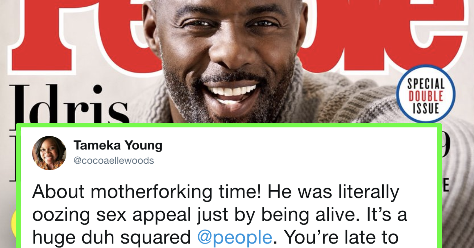 Idris Elba Is 2018's Sexiest Man Alive, According To People Magazine (And Anyone With Eyes)