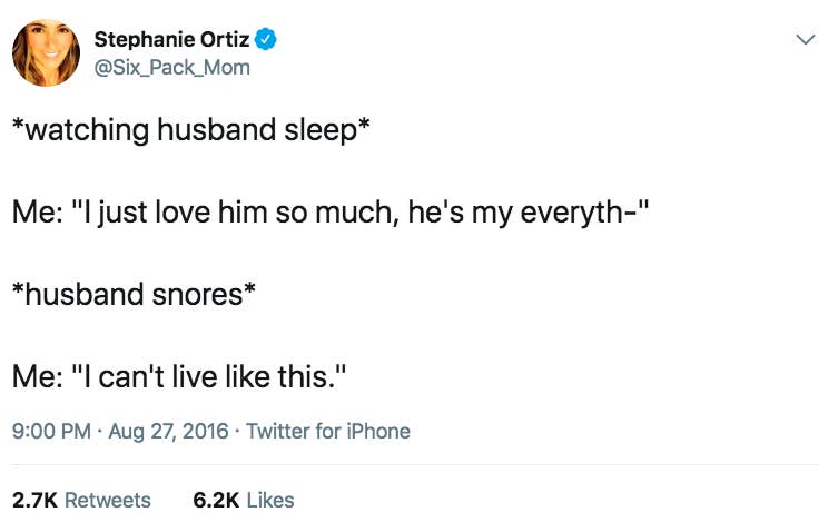 17 Things Only People Dating Or Married To A Snorer Will Understand