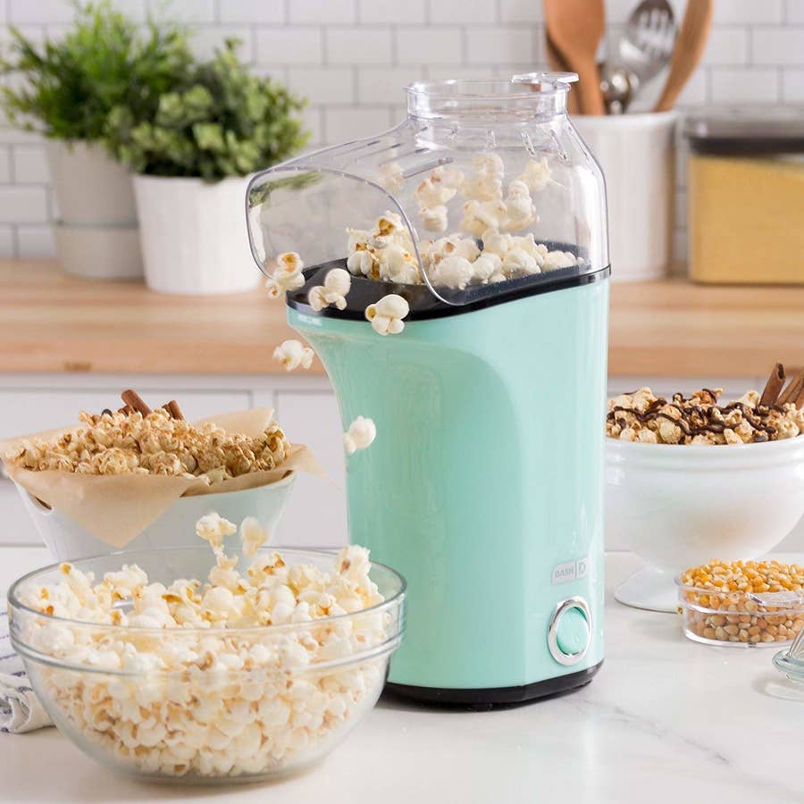 Mini Household Eletric Popcorn Maker Silicone Popcorn Machine Hot Air  Automatic Popper Snacks Gift For Kids Children - AliExpress