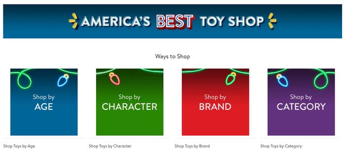 Walmart toy discount list 2018