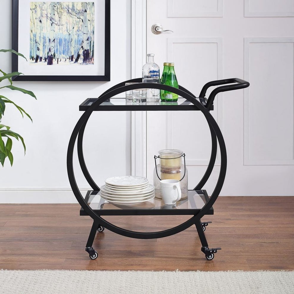 27 Ridiculously Good Looking Bar Carts That'd Look Fantastic In Your Home