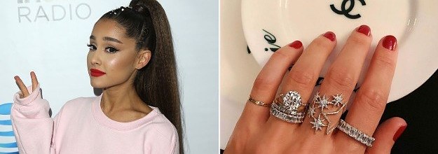 Ariana Grande Wore Engagement Ring From Peter Davidson 10 Days Ago