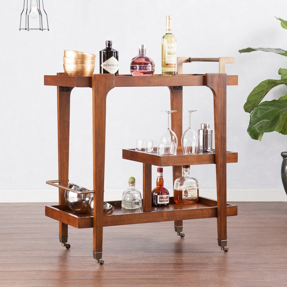 27 Ridiculously Good Looking Bar Carts That'd Look Fantastic In Your Home