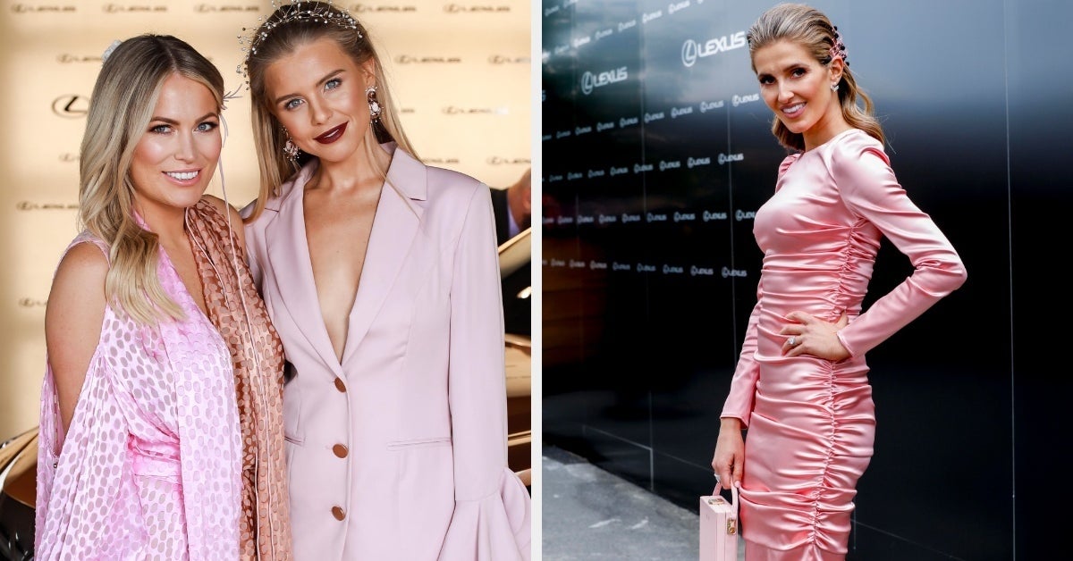 The Best Dressed People At Oaks Day All Wore Pink And I'm Obsessed
