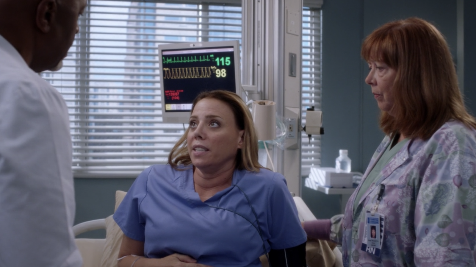 Stacey Oristano absolutely crushed it as beloved Nurse Frankie.