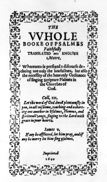 This is the first book to ever be printed in the United States. 11 copies exist, but only five are complete. An American financier bought one for over $14 million. The book held by the Boston Public Library is actually owned by Old South Church in Boston.