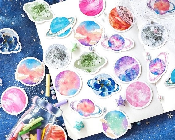 Get a set of 45 from mopapo on Etsy for $2.35.