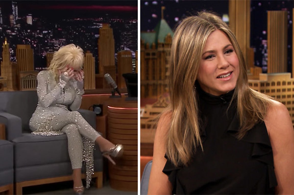 Jennifer Aniston Porn Captions - Dolly Parton's Joke About Her Husband's Penis Is Great