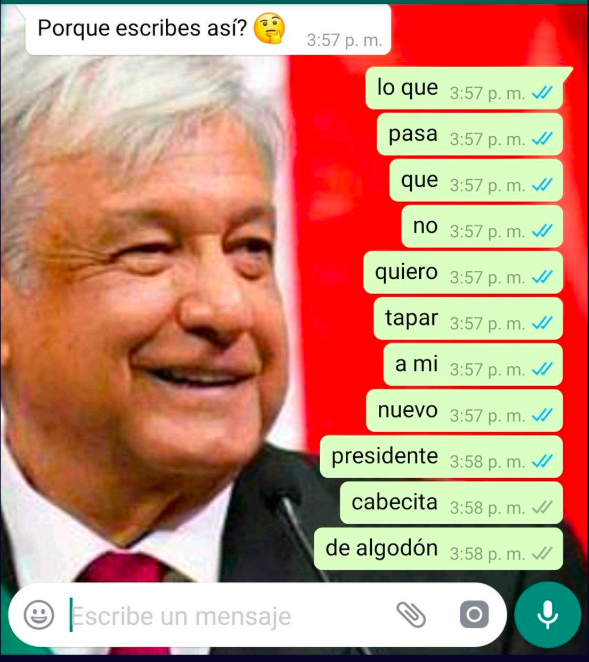 28 Memes que resumen el primer día de la cuarta transformación