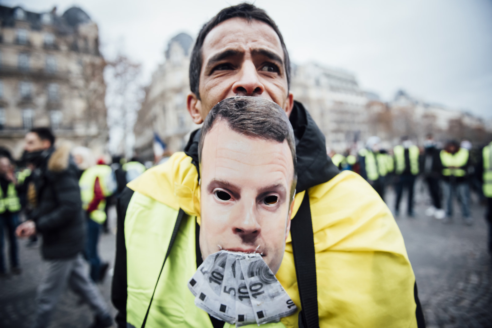 As The Yellow Vests Torched Cars In Paris, Millions Watched At Home On ...