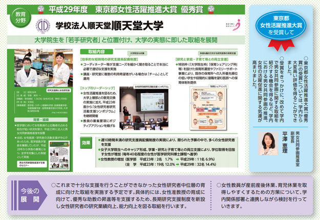 女子はコミュ力高い を理由に一律減点していた順天堂大が 女性活躍推進大賞