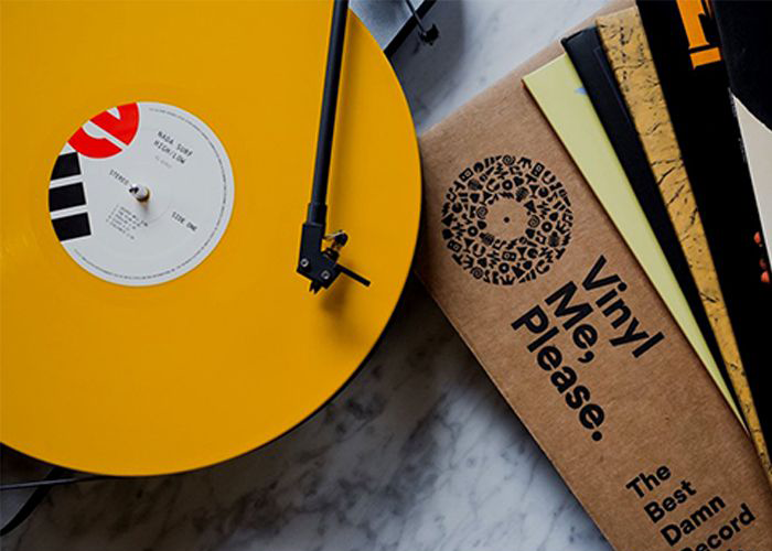What you get: Your choice of three plans: Classics, Essentials, or Rap & Hip Hop. Classics includes a deluxe edition vinyl, listening notes booklet, and exclusive store access; Essentials includes a deluxe edition vinyl, collectible art print, custom cocktail recipe, and exclusive store access; Rap & Hip Hop includes deluxe edition vinyl, street art stencil, and exclusive store access. Get it from Vinyl Me Please for $25+/month.