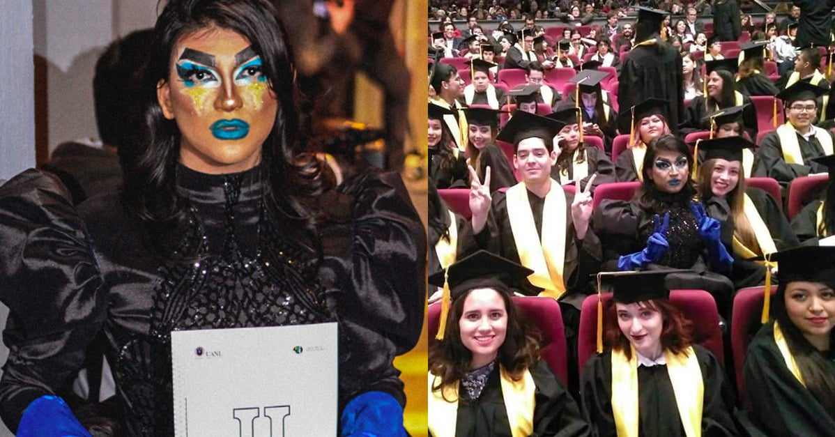 Este chico decidió ir en drag a su graduación y se robó el corazón del ...