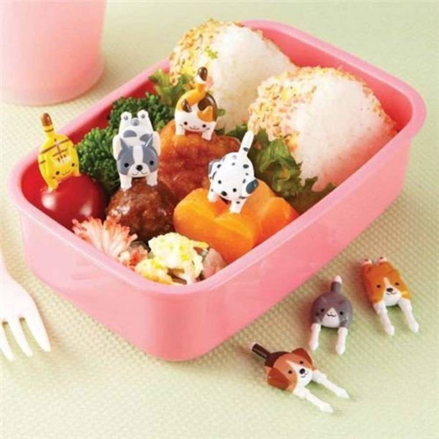 Bento Box Accessories For Kids Flavored Sushi Cute Toothpicks Lunch  Accessories Bento Food Picks Cute Cartoon Baby Fork Plastic - Buy Bento Box  Accessories For Kids Flavored Sushi Cute Toothpicks Lunch Accessories