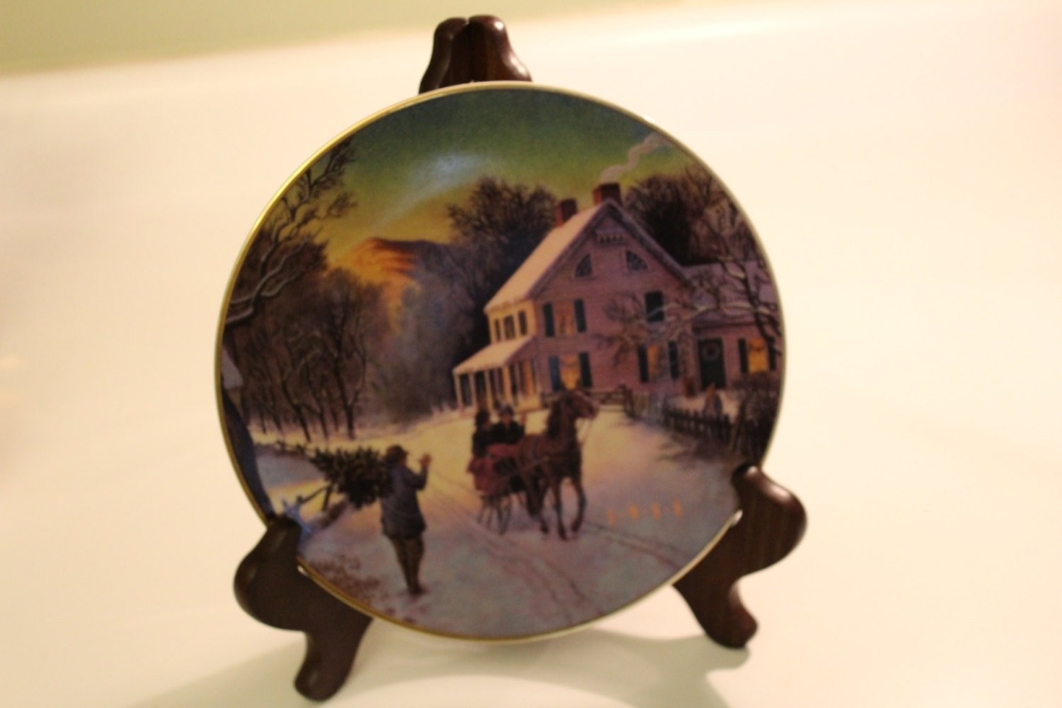 A decorative plate