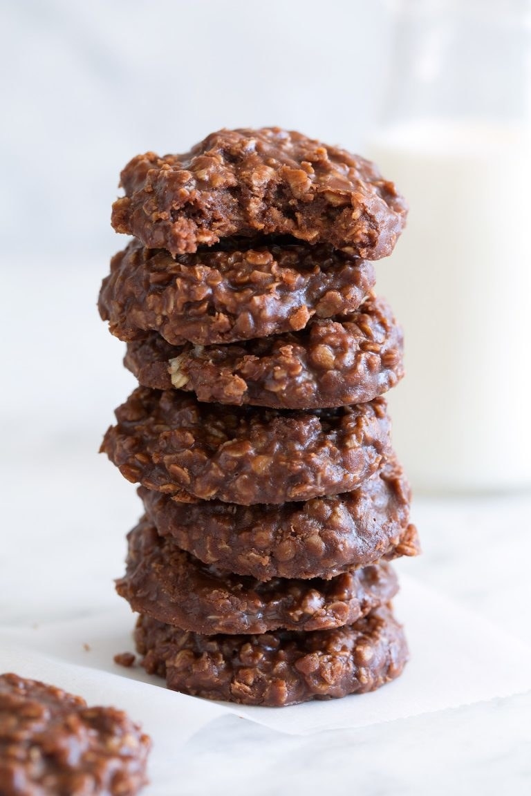 chocolate-no-bake-cookies-with-peanut-butter-easy-dessert-recipe