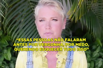 A Xuxa fez um vídeo para falar sobre o caso João de Deus e disse que as vítimas podem contar com ela