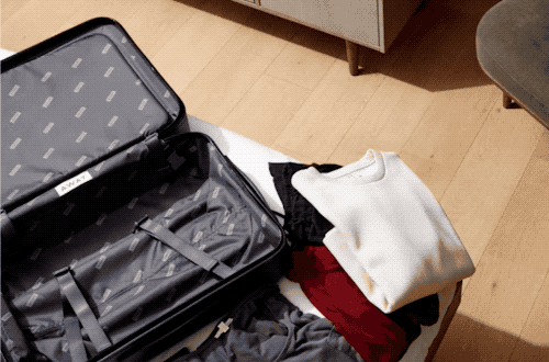 It has two compartments, one for plenty o' clothes, and the other for shoes and toiletries. This is majorly on my Christmas list, tbh! And if you're not on a deadline, they have a monogrammed option too for $50 extra.Get it from Away for $245 (available with or without the removable battery and in 10 colors).Check out more of the features in BuzzFeed's full review of the Away luggage.