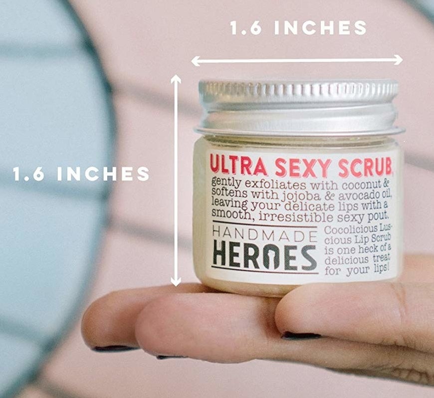This vegan and cruelty-free scrub is formulated with avocado oil, jojoba oil, and sweet almond oil for the ultimate dose of hydration. Promising review: "I bought this on a whim and I have no regrets! It smells delicious — like toasted almonds and almond cookies! I use the lip scrub before bed, and I could immediate tell the difference. My lips are smoother and softer, and my chapstick lasts much longer on my lips. I made my husband use it once, and his lips were also much smoother and super soft after just one use!" —CowieGet it from Amazon for $7.90.