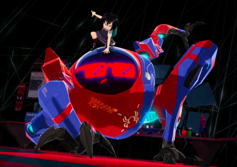 spider man into the spider verse peni wallpaper