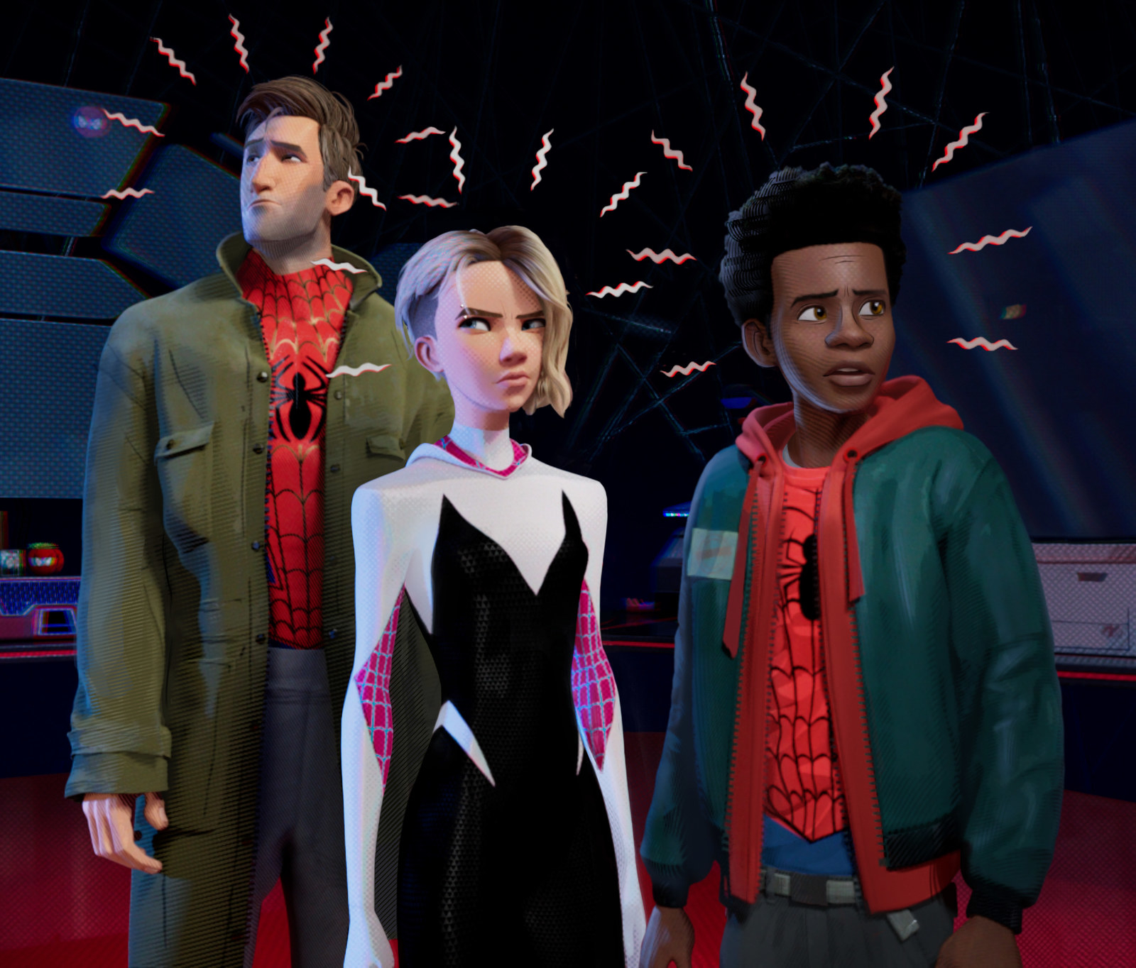 How “spider Man Into The Spider Verse” Brought Miles Morales Gwen Stacy And Spider Ham Together