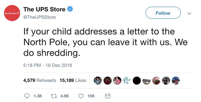 Ups Store Deletes Tweet About Shredding Kids Santa Letters Ups Store Deletes Tweet About Shredding Kids Santa Letters
