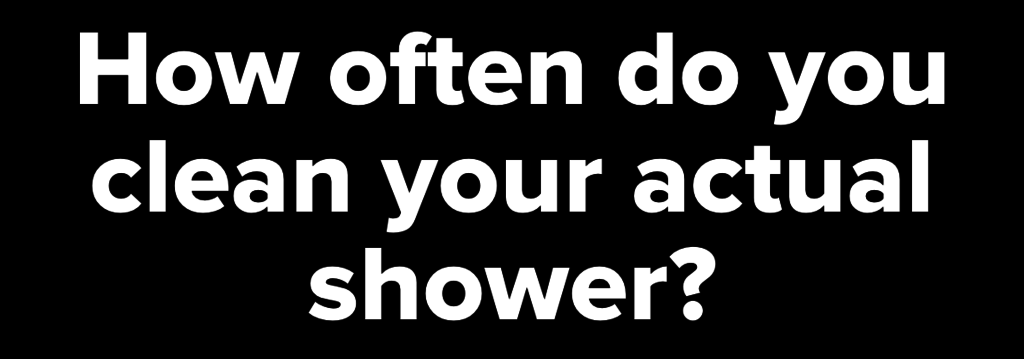 Are Your Shower Habits Normal